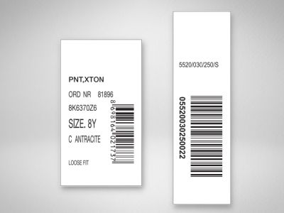 Barcode label