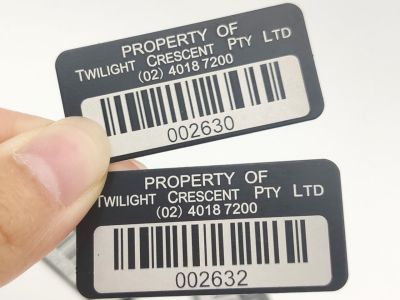 Barcode label